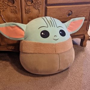 Baby Yoda Squishmallow large